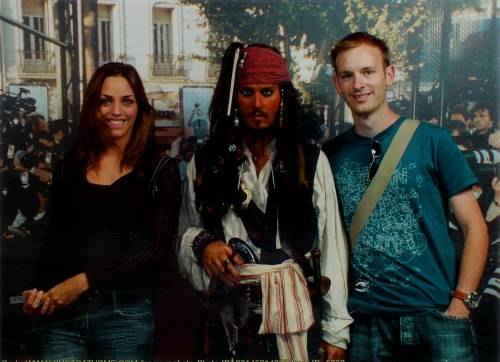 Fleur, Jer & Captain Sparrow