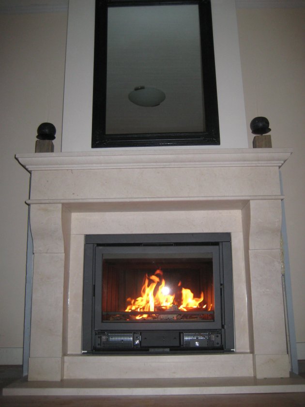 The fire is ready
