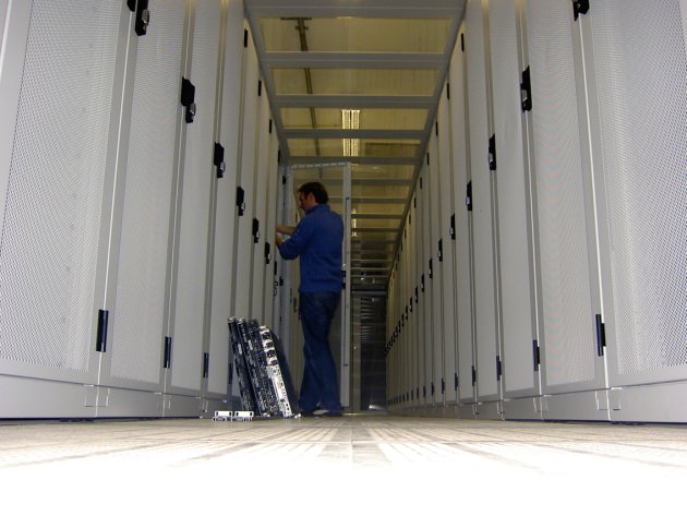 Servers vastschroeven