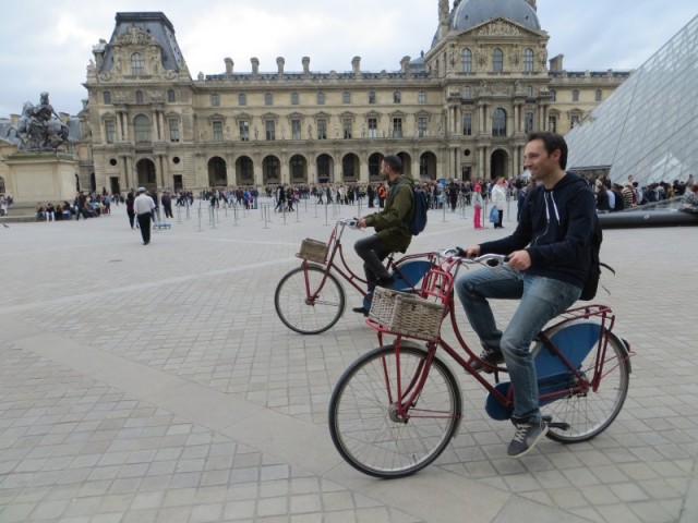 fietsen louvre