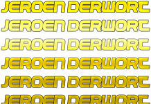 Iedereen heet Jeroen Derwort