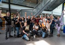 Horrorgame en docententool winnen pitch competitie op expo Foto Chris Lans