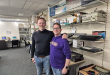 Home Computer Museum laat 8-bit tijden herleven Jeroen Derwort en Bart van den Akker