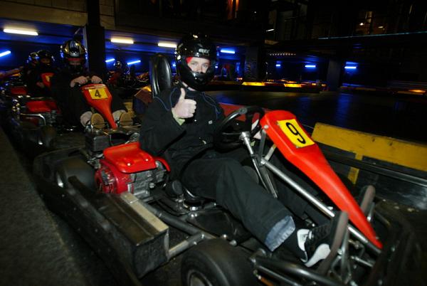 Ik in kart